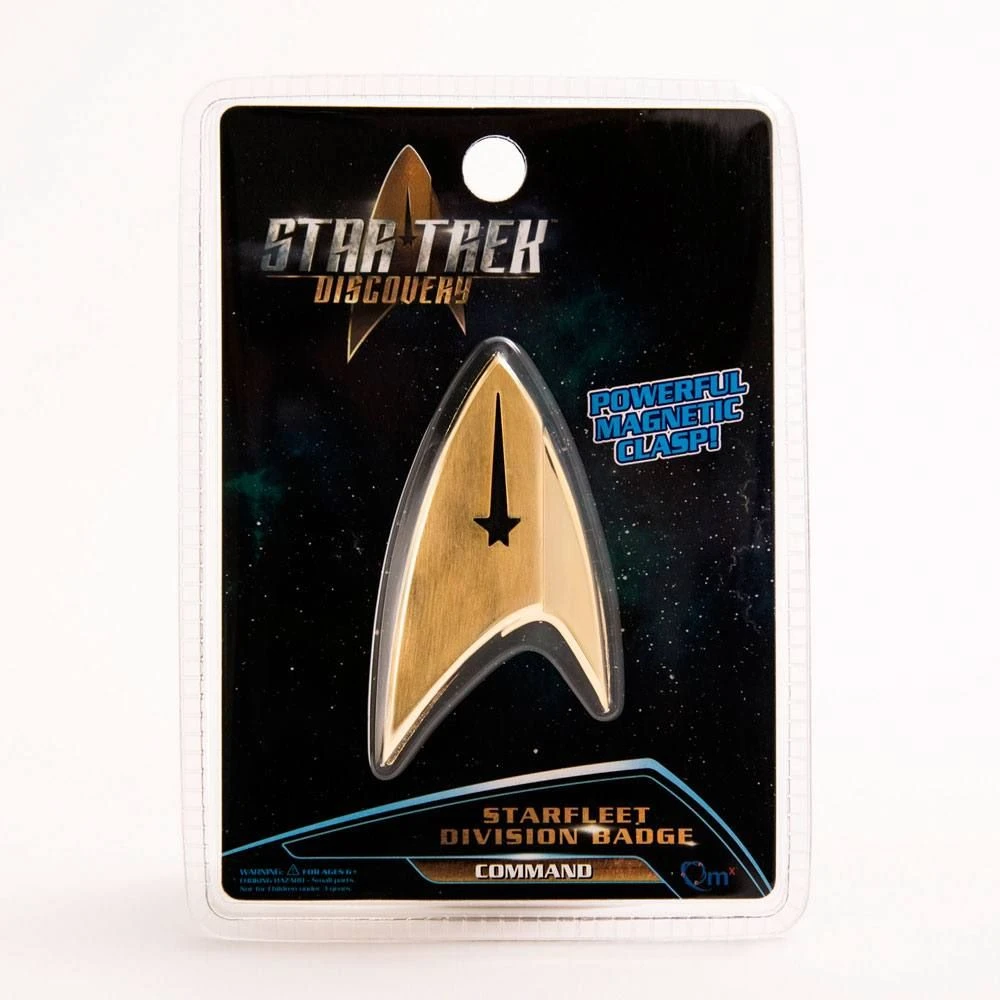 Star Trek Discovery - magnetický odznak velitelské divize