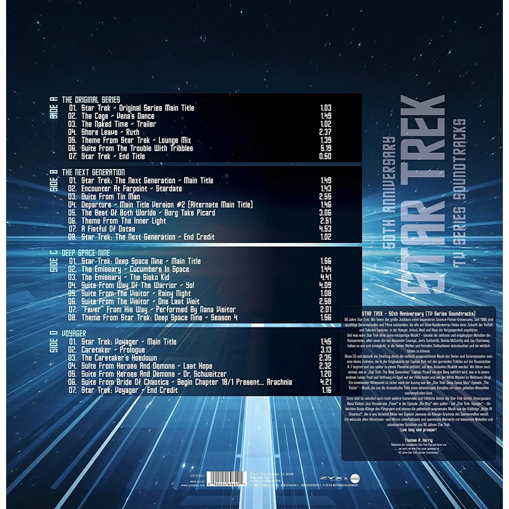 Star Trek: TV Series Soundtracks (2 LP)