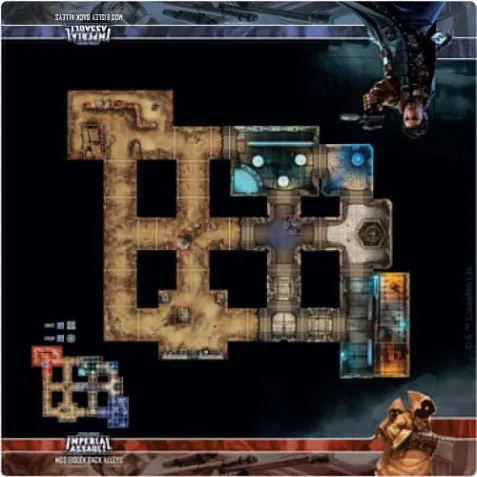 Star Wars: IA Skirmish Map - Mos Eisley Back Alleys