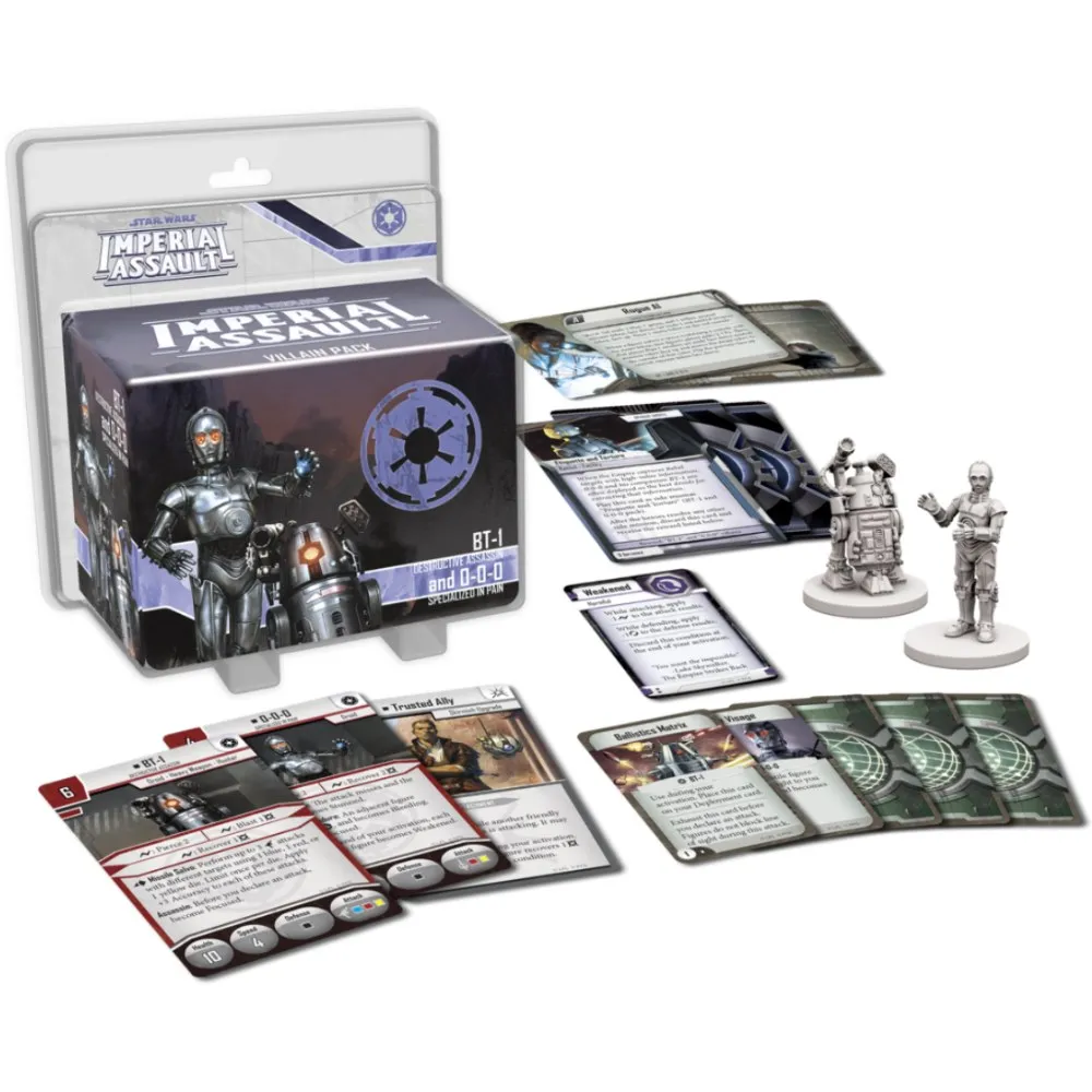 Star Wars: Imperial Assault: BT-1 and 0-0-0 Villain Pack