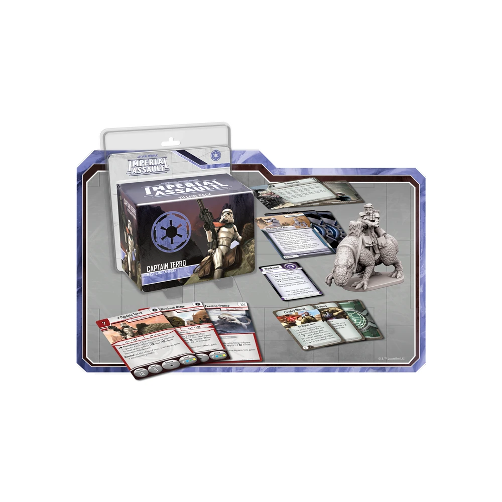 Star Wars: Imperial Assault - Captain Terro Villain Pack
