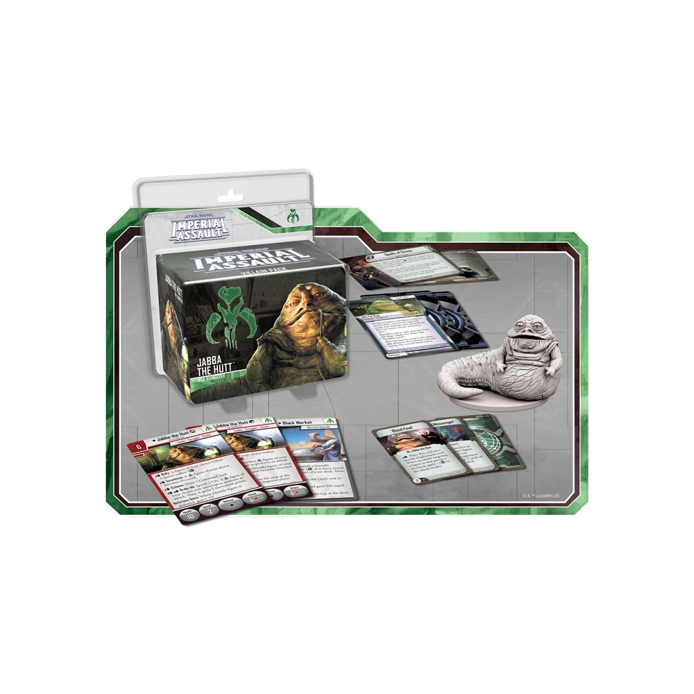 Star Wars: Imperial Assault - Jabba the Hutt Villain Pack