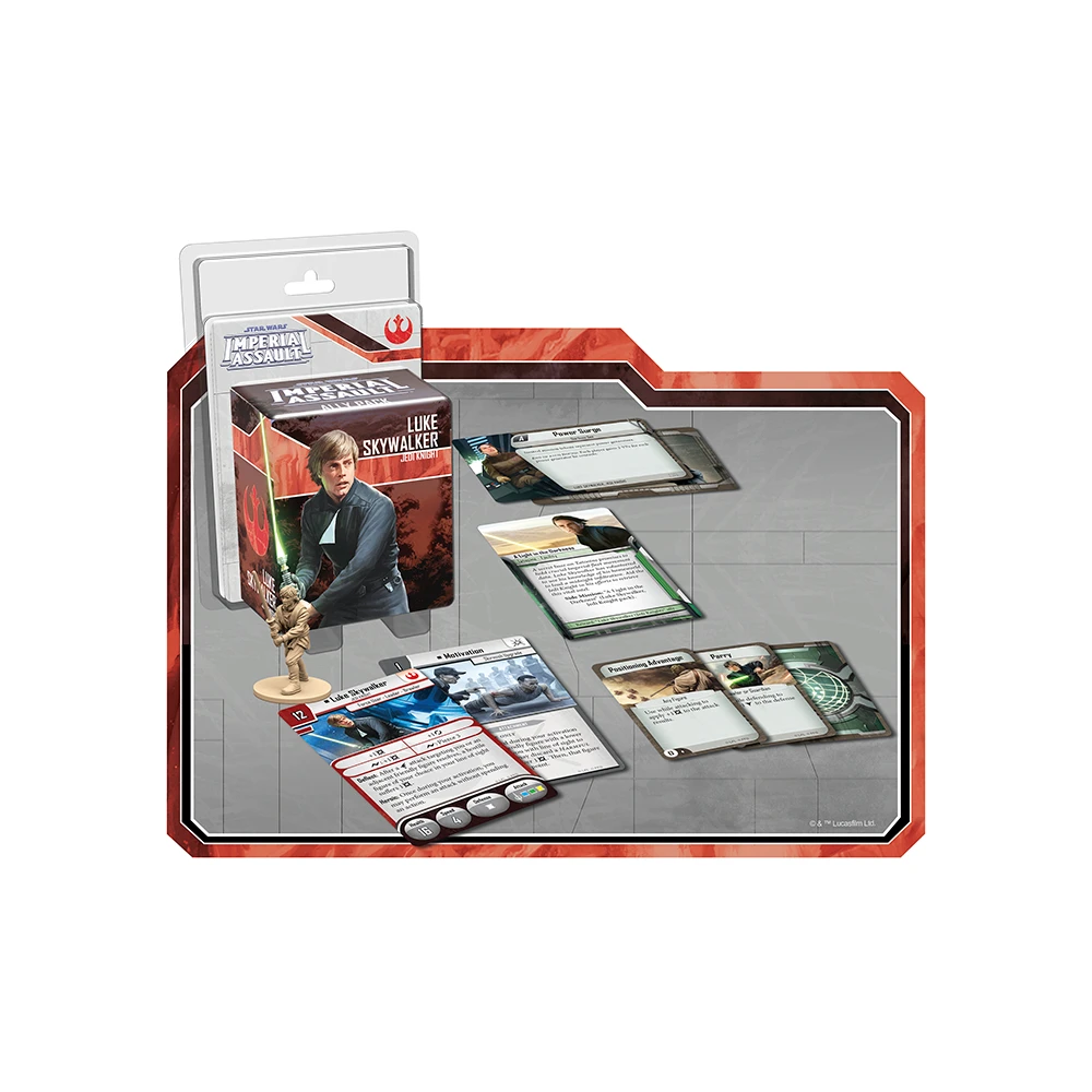 Star Wars: Imperial Assault - Luke Skywalker, Jedi Knight Ally Pack
