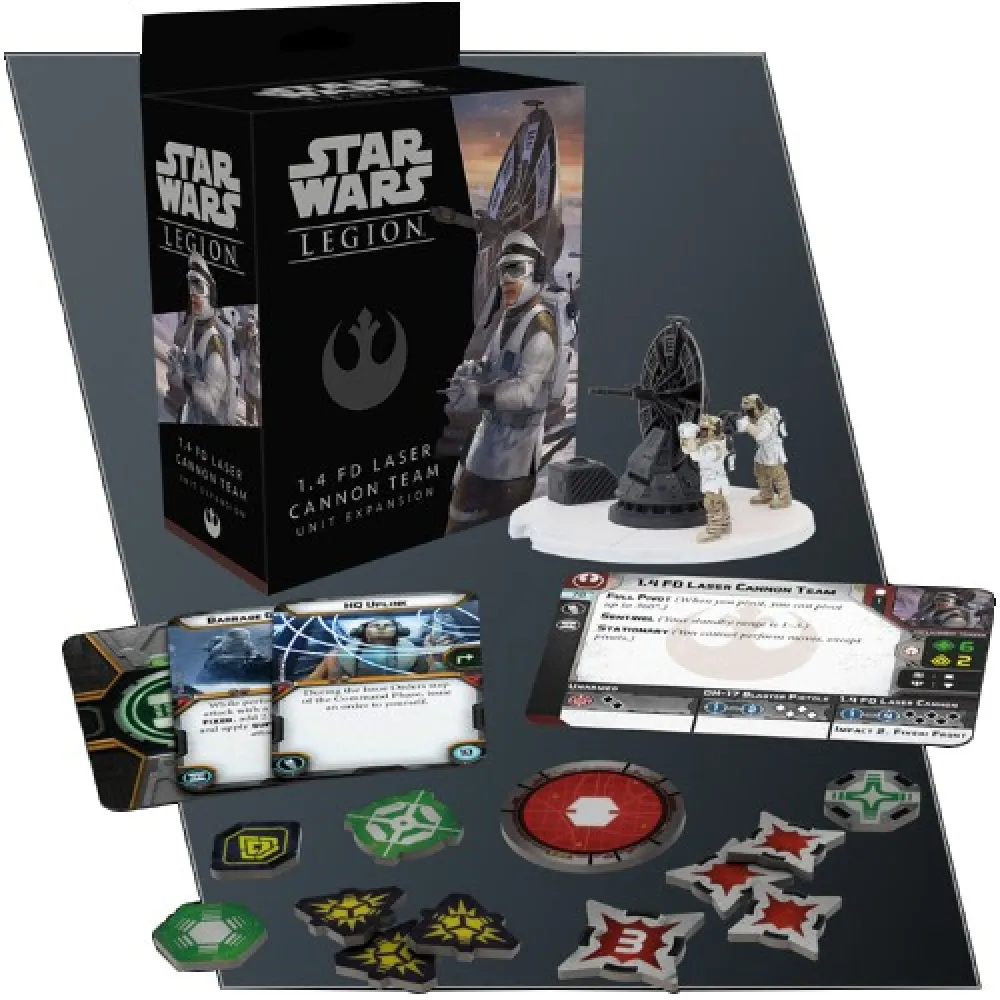 Star Wars: Legion - 1.4 FD Laser Cannon Team Unit Expansion