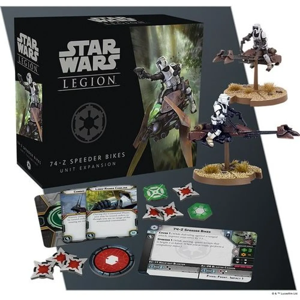 Star Wars: Legion - 74-Z Speeder Bikes Unit Expansion