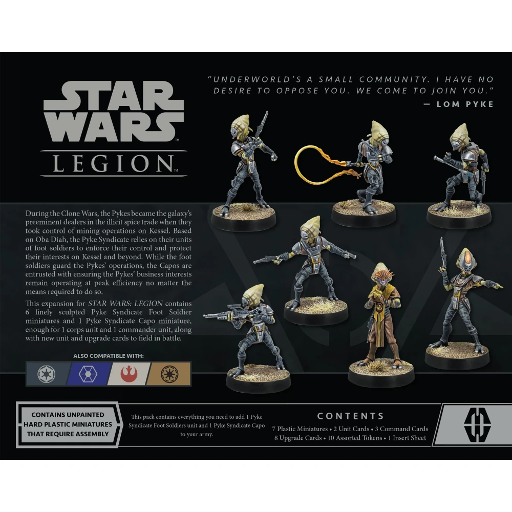 Star Wars: Legion - Pyke Syndicate Foot Soldiers Unit Expansion