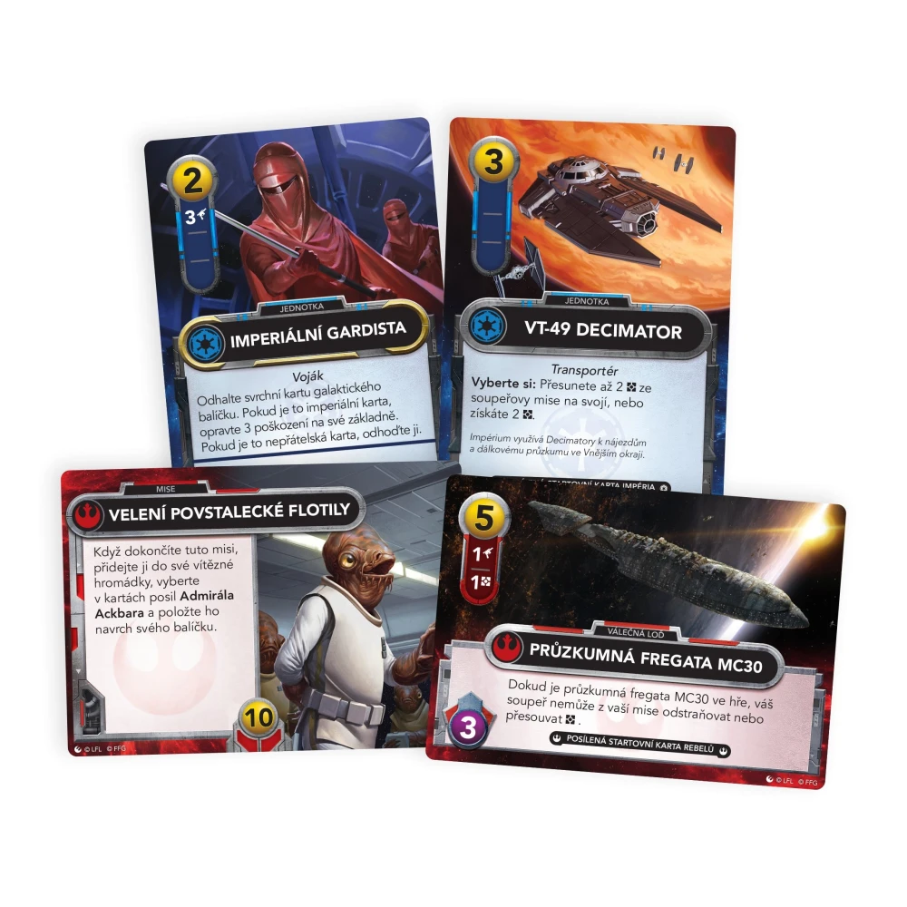 Star Wars: The Deckbuilding Game - Povstalci a Impérium