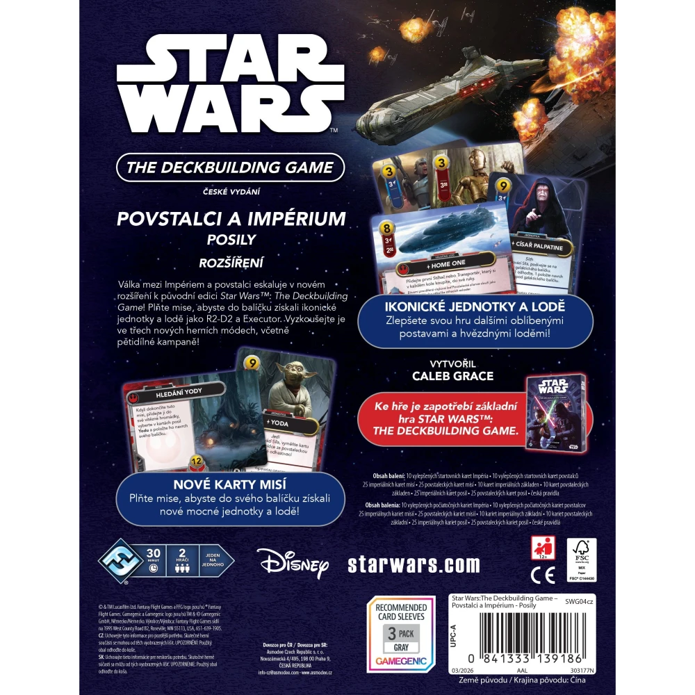 Star Wars: The Deckbuilding Game - Povstalci a Impérium