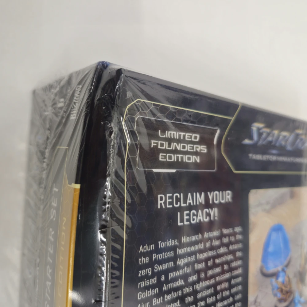 StarCraft: The Miniatures Game: Founders Edition - Protoss Starter Set - poškozený obal
