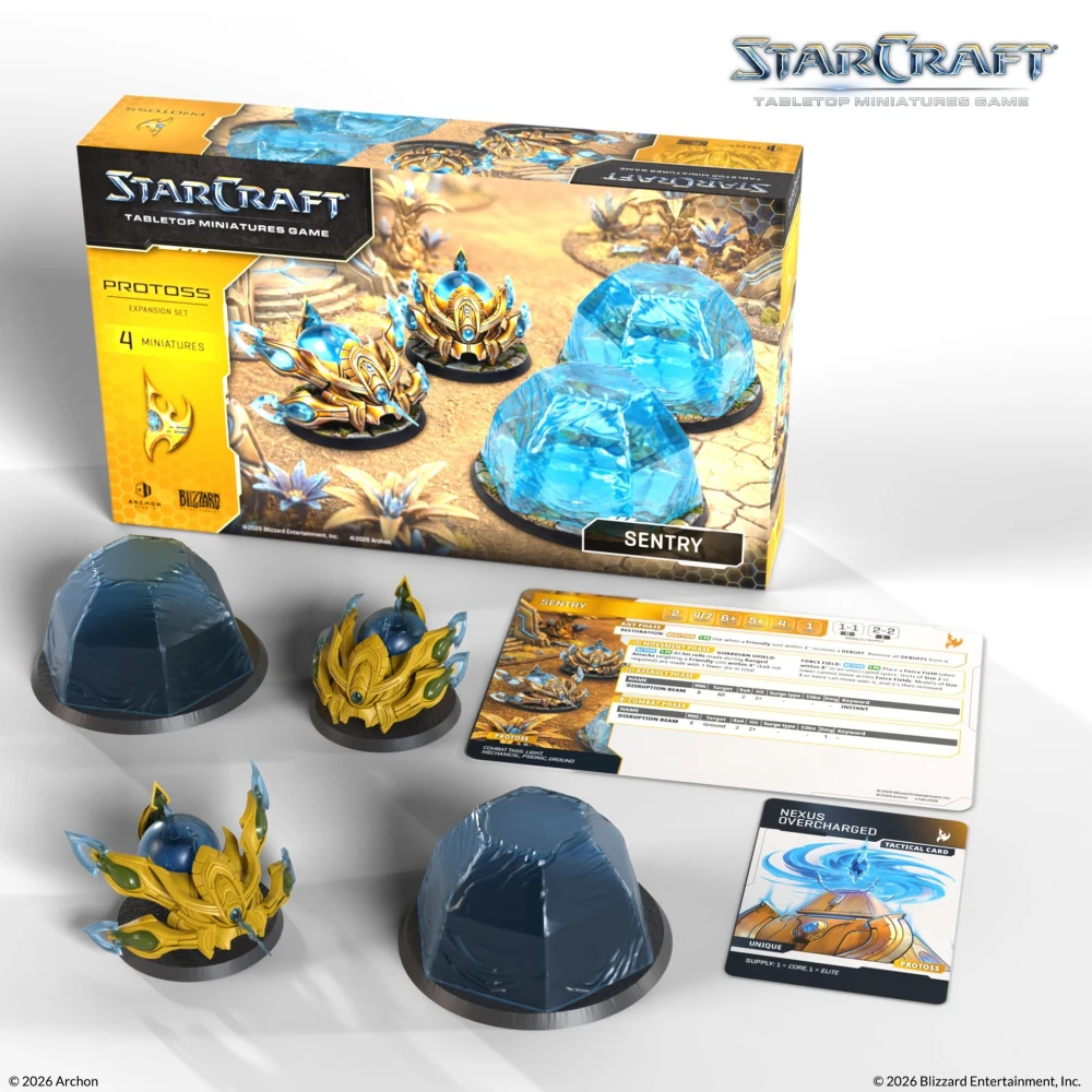 StarCraft: The Miniatures Game - Protoss Sentry