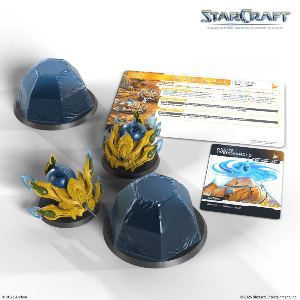 StarCraft: The Miniatures Game - Protoss Sentry