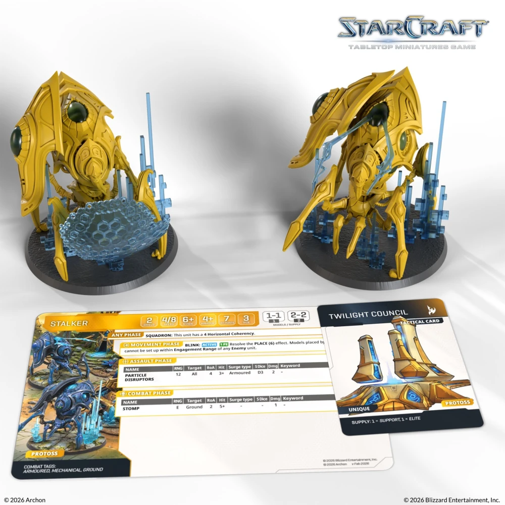 StarCraft: The Miniatures Game - Protoss Stalker