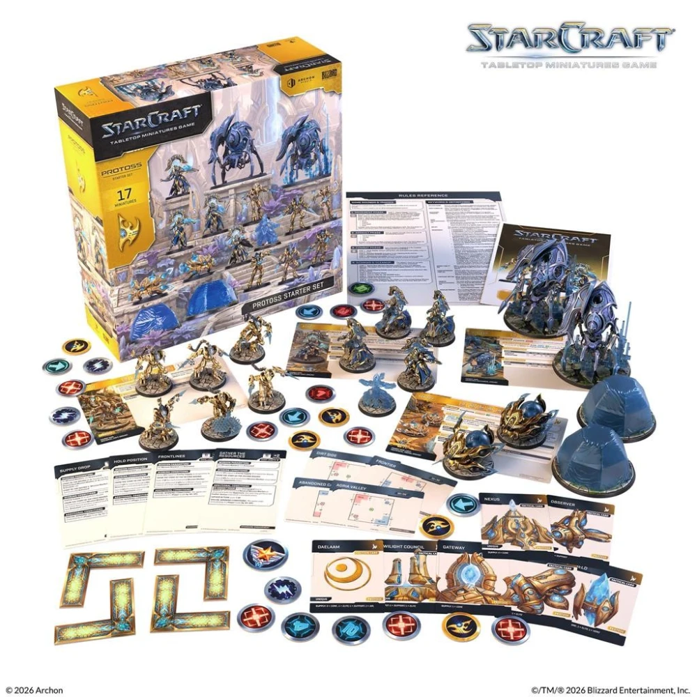 StarCraft: The Miniatures Game - Protoss Starter Set