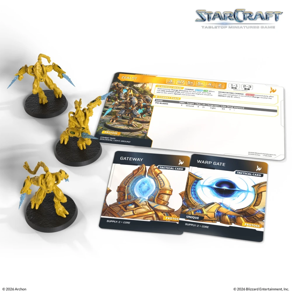 StarCraft: The Miniatures Game - Protoss Zealot