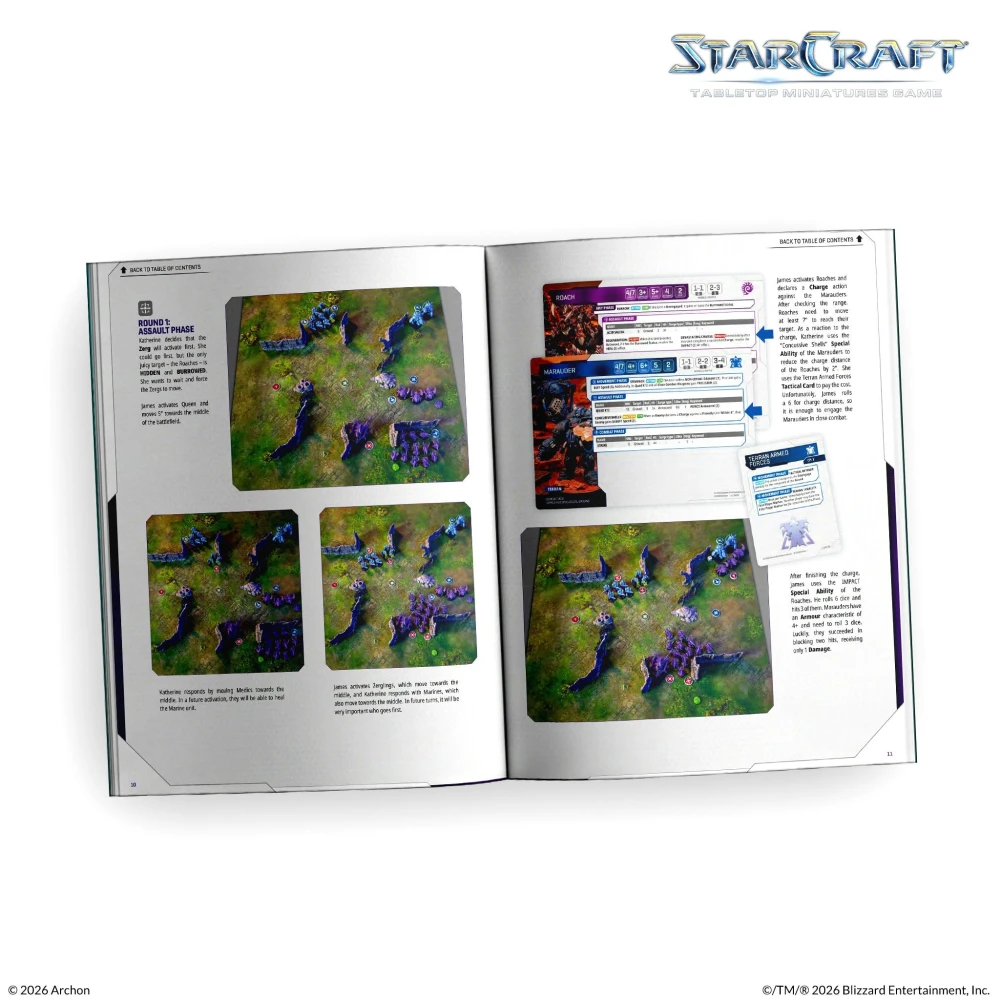 StarCraft: The Miniatures Game - Rulebook