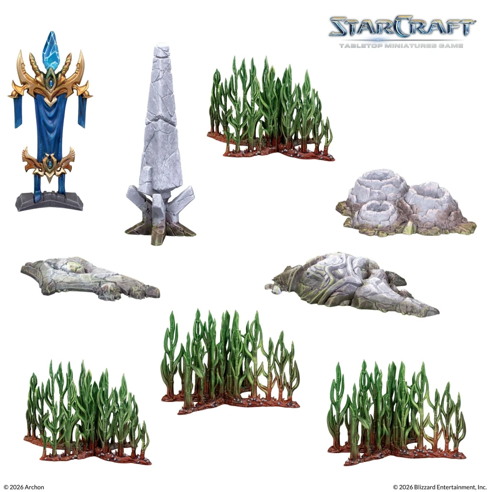 StarCraft: The Miniatures Game - Terrain: Lost Temple