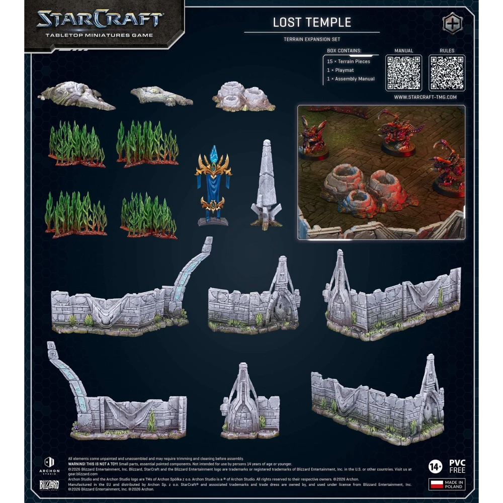 StarCraft: The Miniatures Game - Terrain: Lost Temple