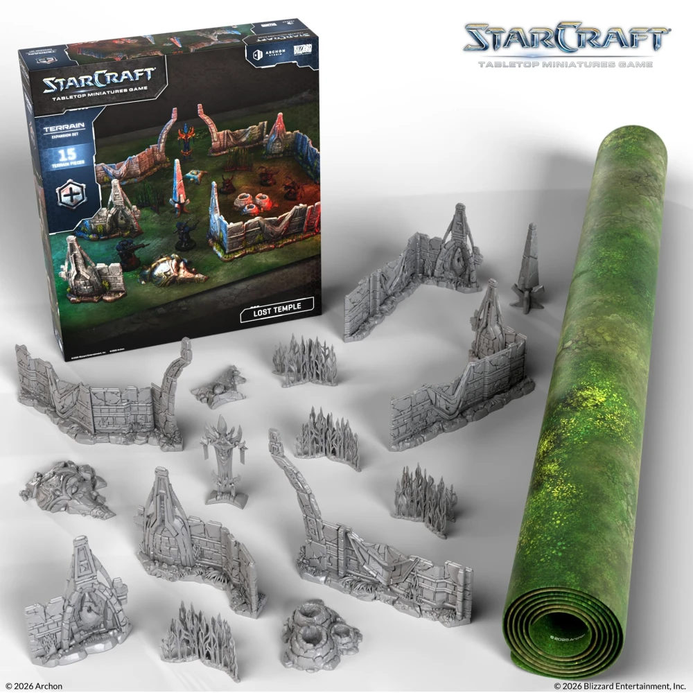 StarCraft: The Miniatures Game - Terrain: Lost Temple
