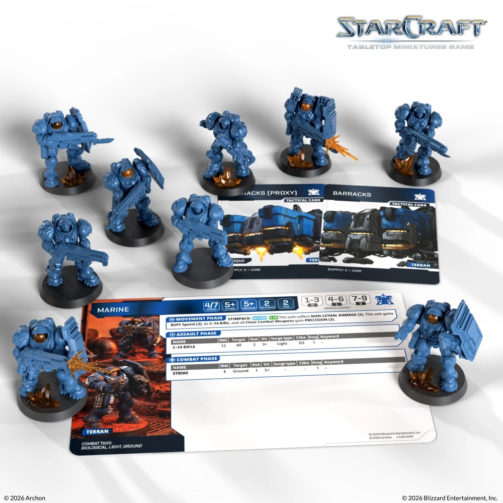 StarCraft: The Miniatures Game - Terran Marine