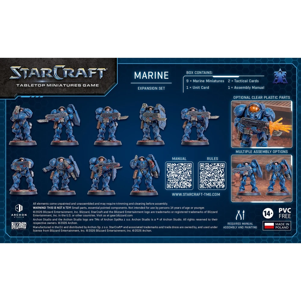 StarCraft: The Miniatures Game - Terran Marine