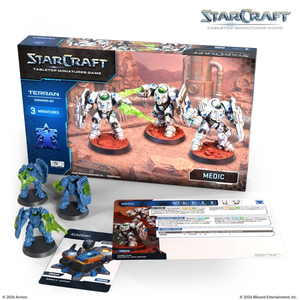 StarCraft: The Miniatures Game - Terran Medic