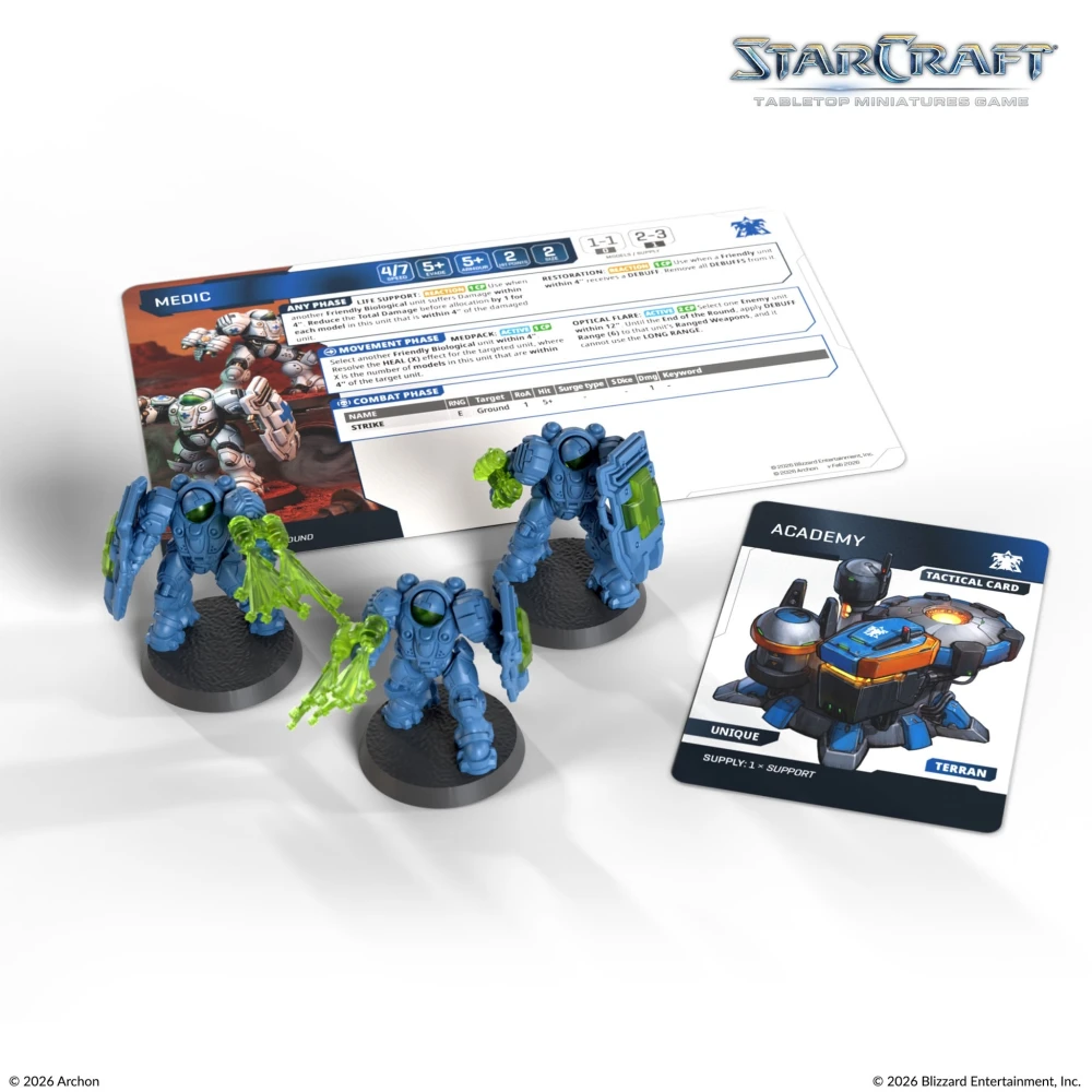 StarCraft: The Miniatures Game - Terran Medic