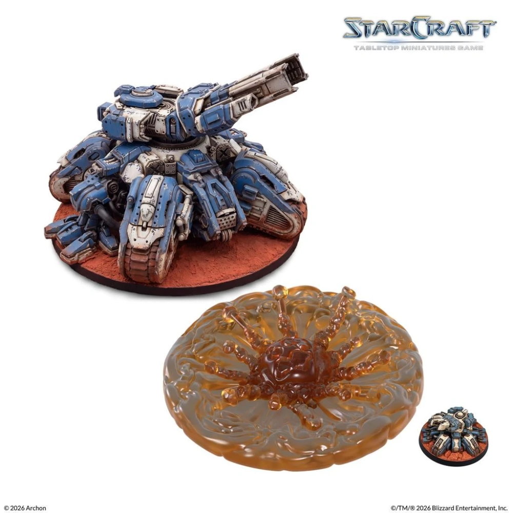 StarCraft: The Miniatures Game - Terran Siege Tank