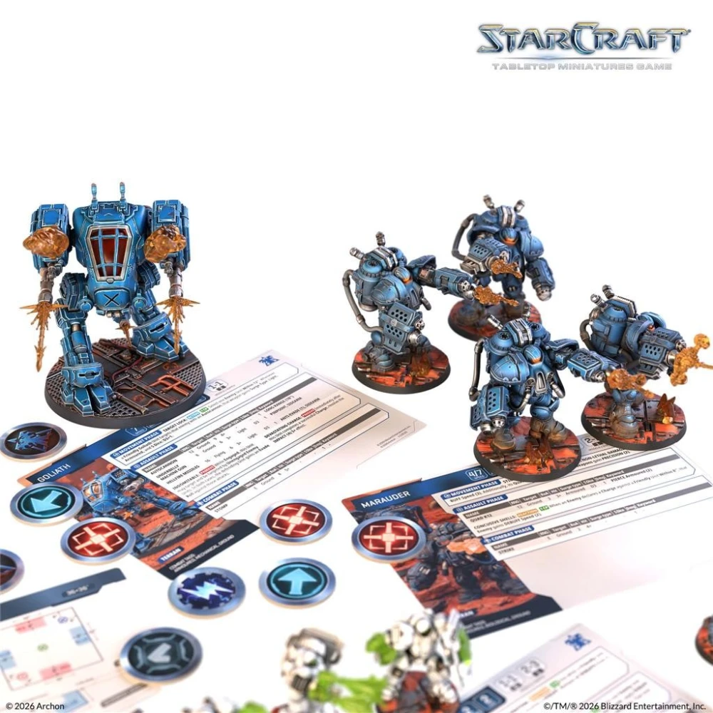 StarCraft: The Miniatures Game - Terran Starter Set
