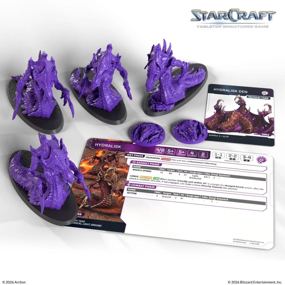 StarCraft: The Miniatures Game - Zerg Hydralisk