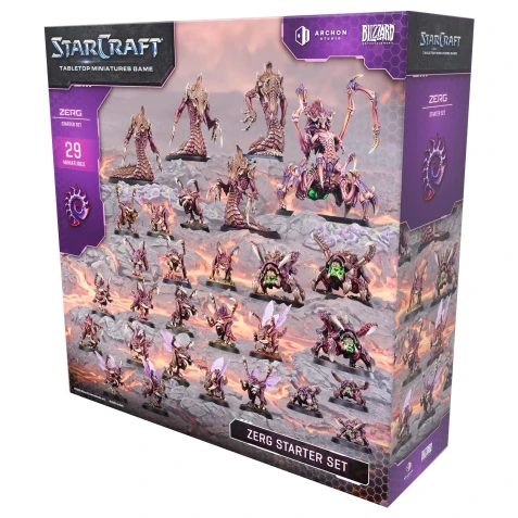 StarCraft: The Miniatures Game - Zerg Starter Set