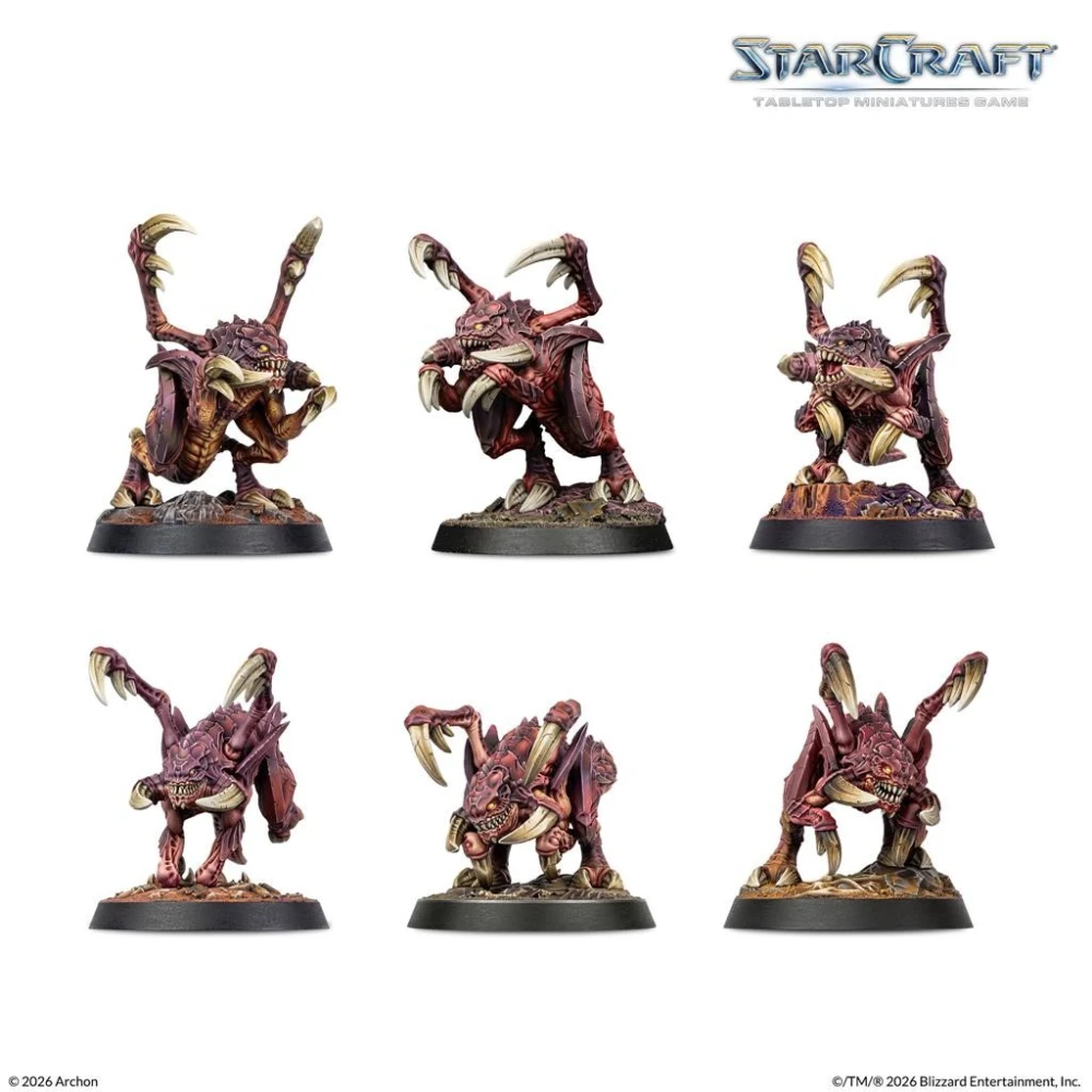 StarCraft: The Miniatures Game - Zerg Starter Set