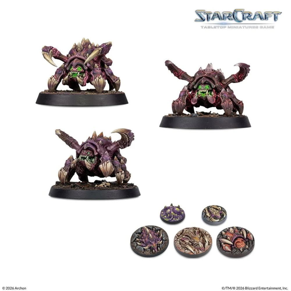 StarCraft: The Miniatures Game - Zerg Starter Set