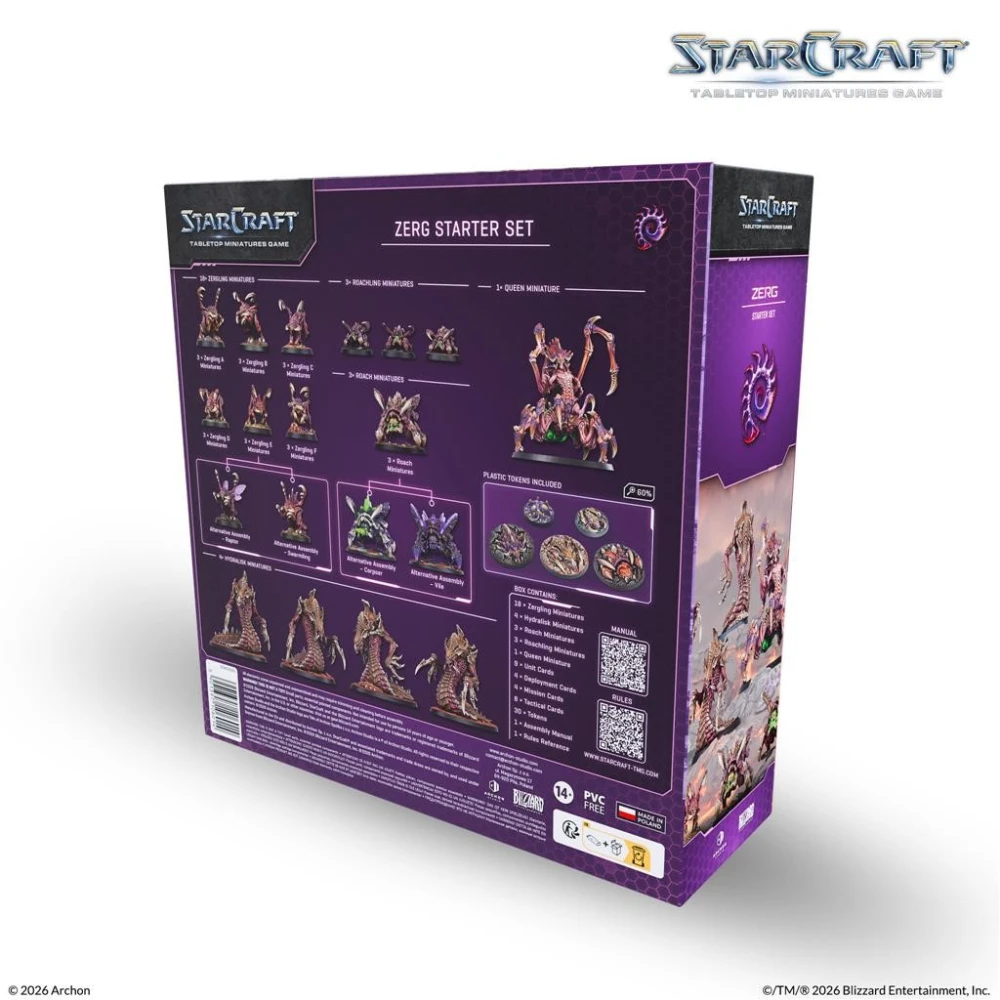 StarCraft: The Miniatures Game - Zerg Starter Set