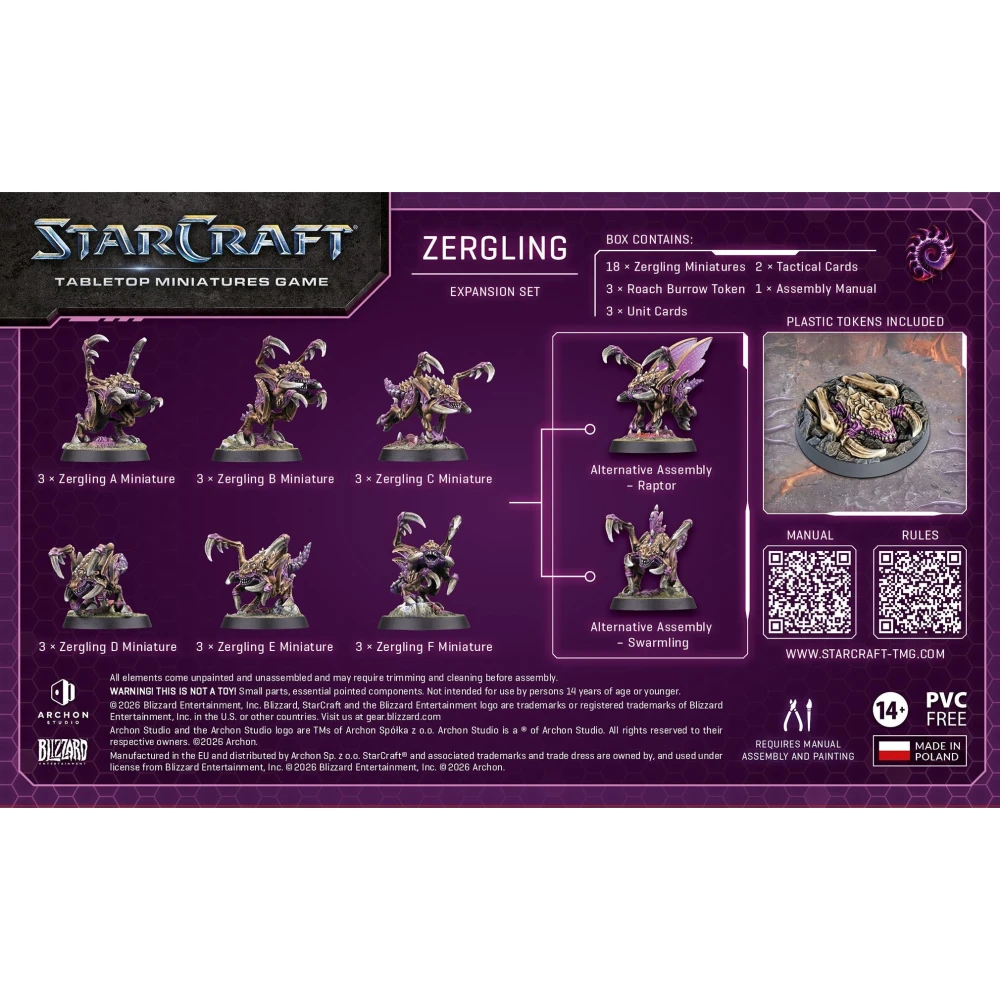 StarCraft: The Miniatures Game - Zerg Zergling