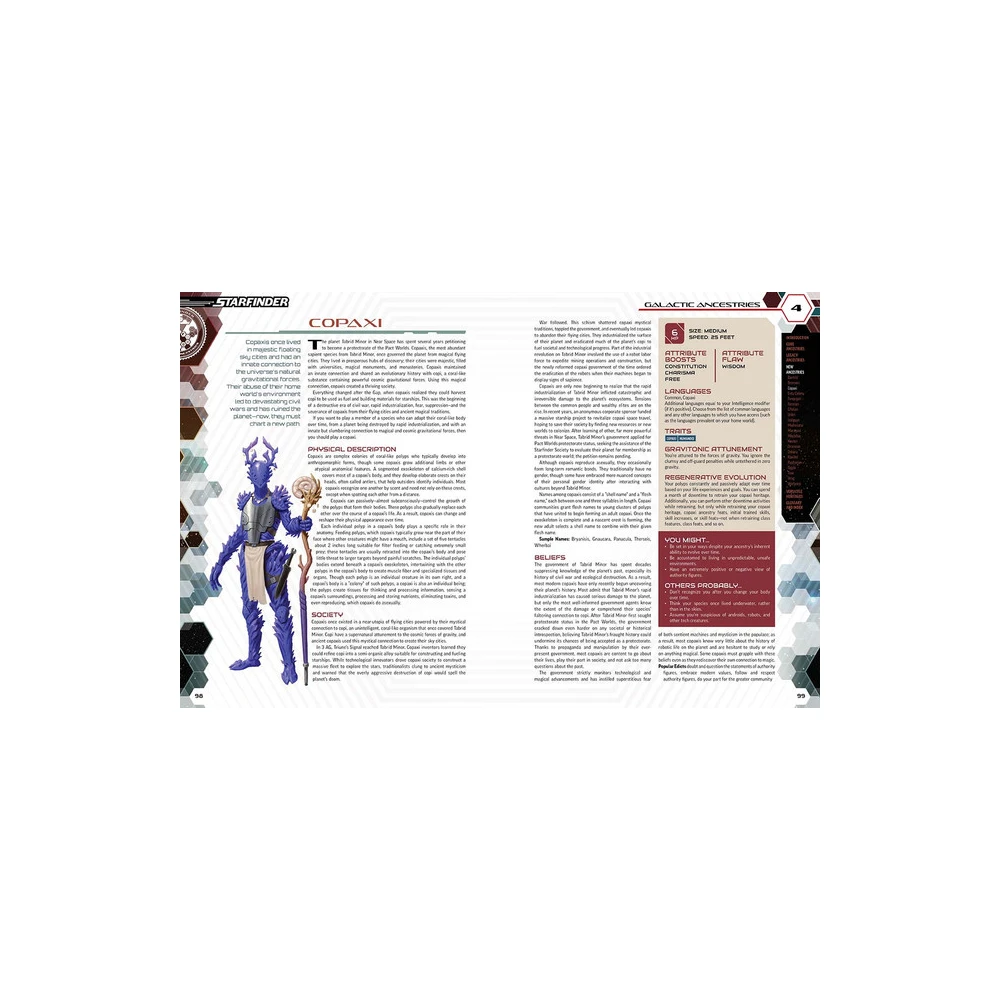 Starfinder: Galactic Ancestries (2nd Edition)