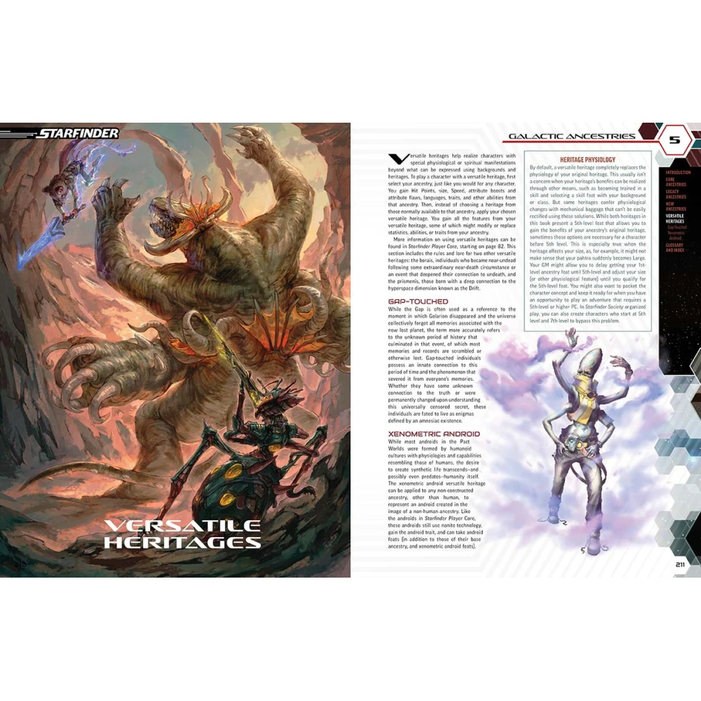 Starfinder: Galactic Ancestries (2nd Edition)