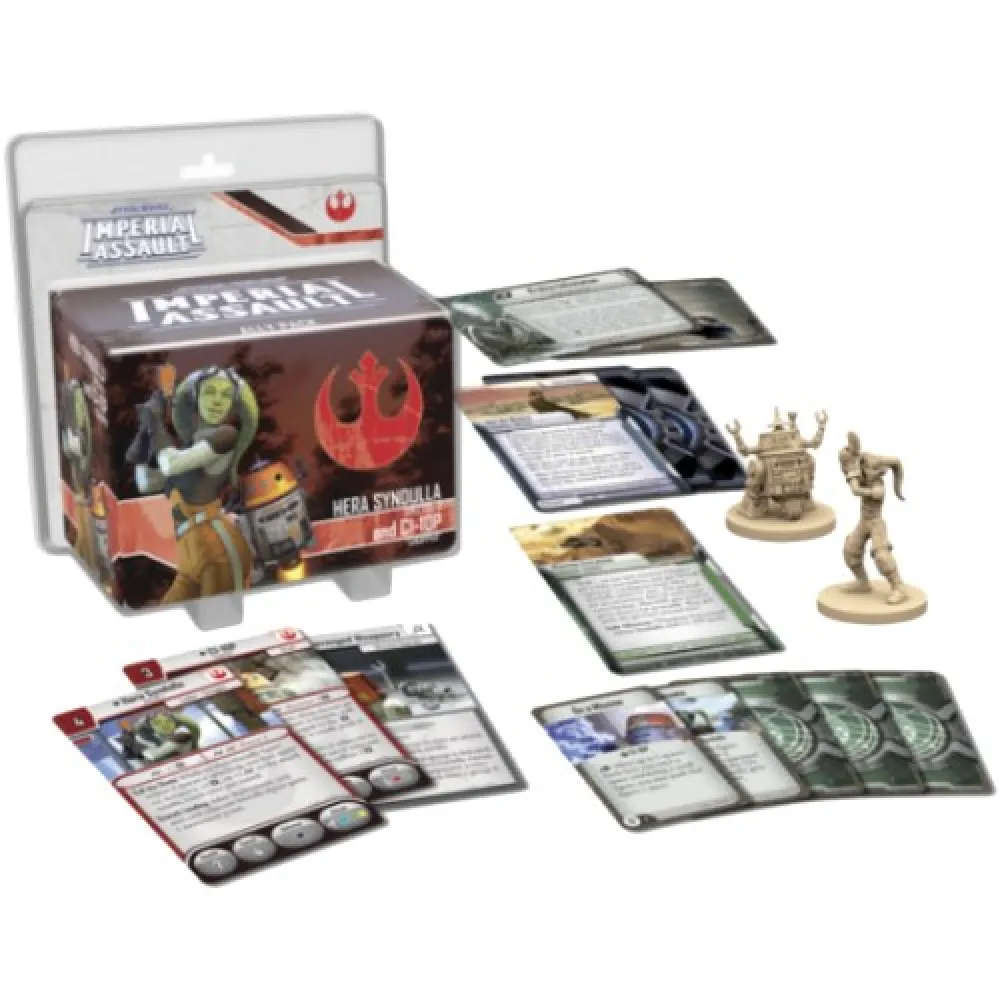 Star Wars: Imperial Assault: Hera Syndulla and C1-10P Ally Pack