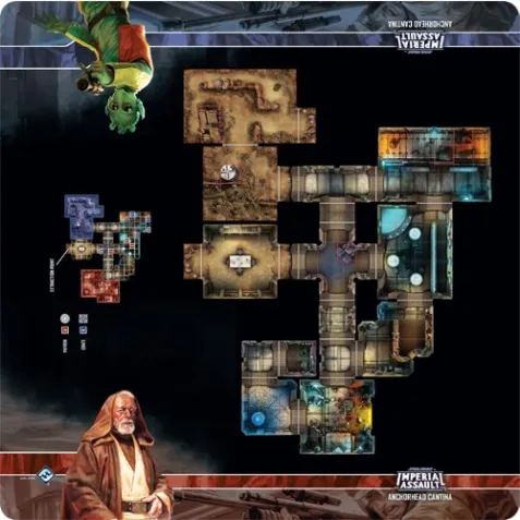 Star Wars: Imperial Assault Skirmish Map - Anchorhead Cantina