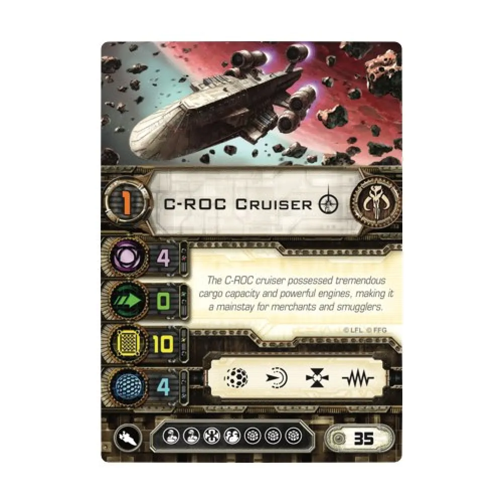 Star Wars: X-Wing Miniatures Game - C-ROC Cruiser