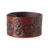 Steampunk Leather Bracelet