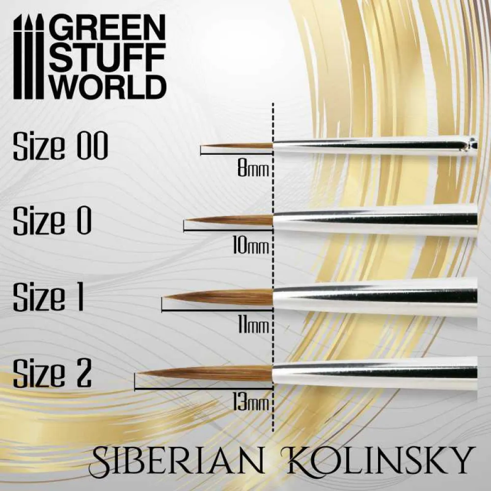 Green Stuff World Gold Series Brush Size 0
