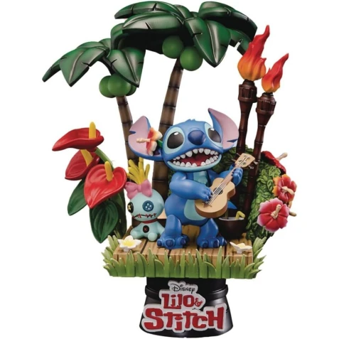 Figurka Disney D-Stage - Stitch Diorama, 14 cm