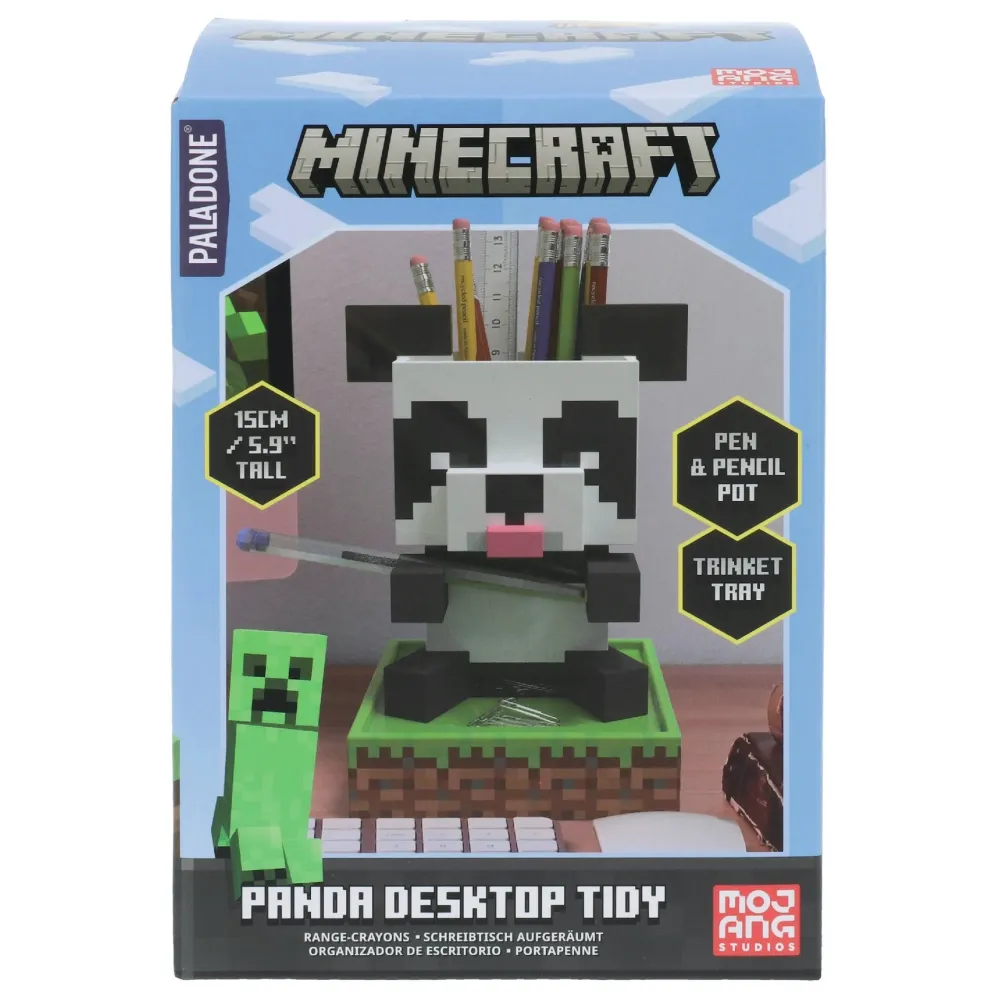 Minecraft Pencil Holder - Panda