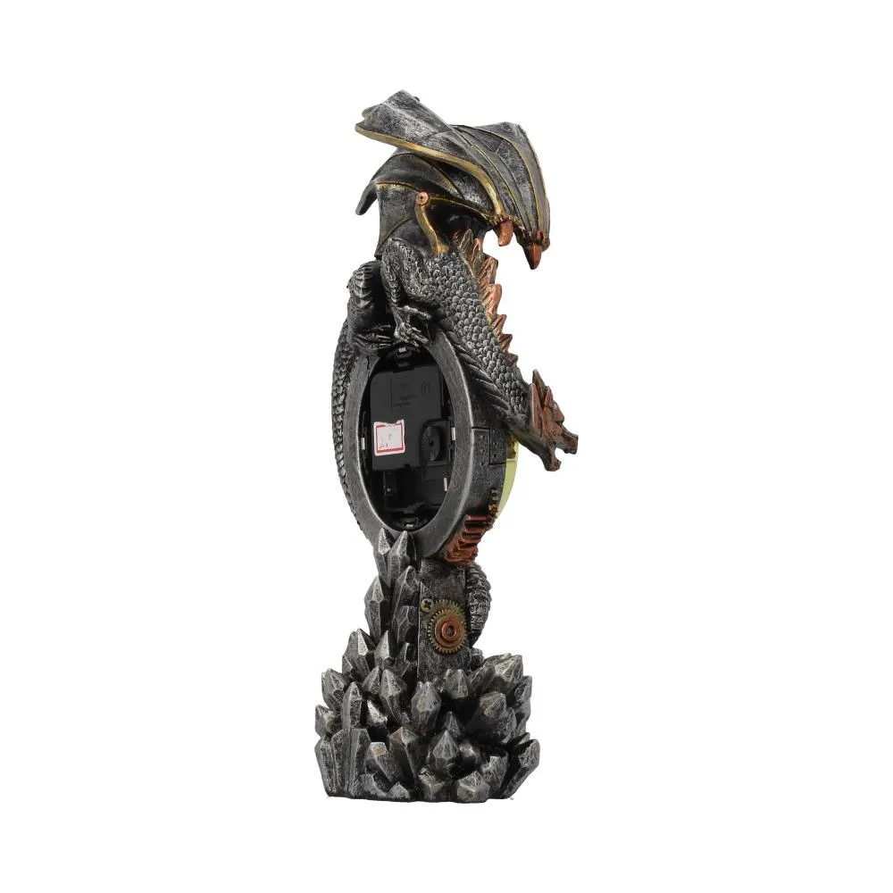 Steampunk Dragon Desk Clock
