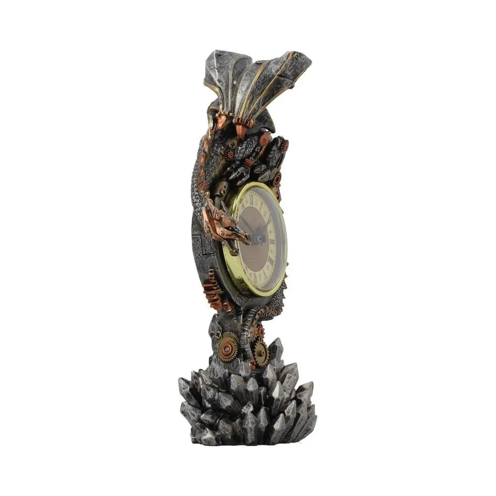 Steampunk Dragon Desk Clock