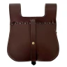 Medieval leather pouch
