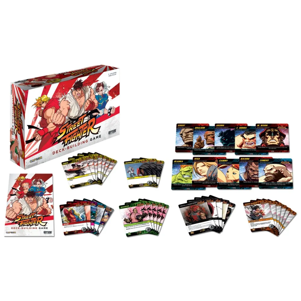 Street Fighter Deck Building Game