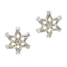 Galadriel's Silver Flower Earrings (925 Sterling Silver)