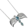 Harry Potter Silver Necklace - Rowena Ravenclaw's Diadem (925 Sterling Silver)