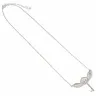 Harry Potter Silver Necklace - Flying Key with Crystals (Ag 925)